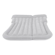 2-in-1 Inflatable Air Bed SUV Car Travel Camping Mattress Back Seat with Pillow
