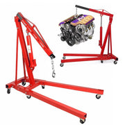 Jack Wheeled Folding Hoist/Shop Crane Steel 2 Ton Hydraulic Engine Stand Lift
