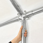 4x6m Marquee Gazebo Shelter Party Tent, PE 450 N white