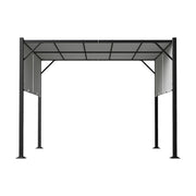 Outdoor Pergola Garden Awning Gazebo Canopy Party Barbecue Shelter Furniture