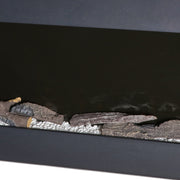 2kw Wall Mounted Electric Fireplace Fire Suite with 12 Colours LED Flame Effect