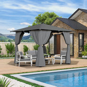 Aluminium Pergola Outdoor Garden Gazebos Summer Gazebo Large Canopy Patio Awning