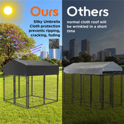 Extral Large Dog Crate House Heavy Duty Pet Enclosure Secure Wire Playpen Fence