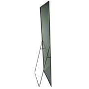 165x60cm Large Rectangular Full Length Mirror Freestanding Black Frame Bedroom