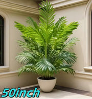50 Inch Giant Artificial Palm Tree Plant Indoor Outdoor Green Home Decor NO POT