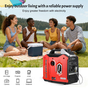 2000W Portable Inverter Generator for Camping, RV Travel, Home, or Job Sites -UK