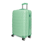 Hard Shell PC+ABS Cabin Suitcase 4 Wheel Travel Luggage Trolley Lightweight Case