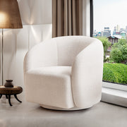 Oversized Large Teddy Swivel Armchair Tub Chair Boucle Upholstered Single Sofa