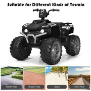 12V Electric Kids Ride On ATV Quad Bike Car Battery Powered Toddler Kids Toy