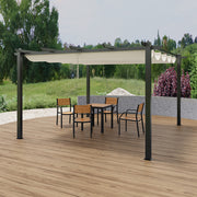 Outdoor Pergola Awning Gazebo Canopy Furniture Barbecue Party Garden Shelter