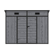 8x4 6x4 8x6 Large Plastic Shed Outdoor Garden Tools Storage House w/ Door&Window