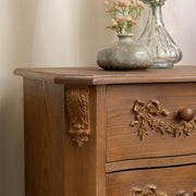 Pair of Wooden 3 Drawer Bedside Tables - Pays Du Bois Range