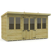 Total Sheds Pent Summer House Various Sizes Pressure Treated UK Manufactured