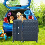 Hard Shell PC+ABS Cabin Suitcase 4 Wheel Travel Luggage Trolley Lightweight Case
