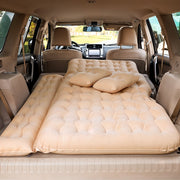 2-in-1 Inflatable Air Bed SUV Car Travel Camping Mattress Back Seat with Pillow
