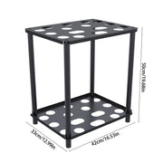 GARDEN TOOL STORAGE RACK WITH ORGANISER FOR SHED/GARAGE HOLDER TIDY FREESTANDIN