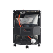 4.2Kw Portable Indoor Heater Butane Fire Calor Gas Cabinet With Regulator Hose