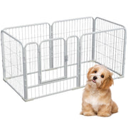 6 Panel Heavy Duty Pet Playpen Dog Puppy Exercise Fence Enclosure Indoor Outdoor