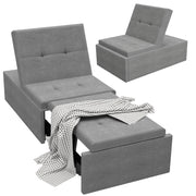 4-in-1 Multifunction Folding Sofa Bed Convertible Sleeper Chair Pull Out Lounge
