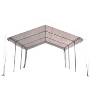 6M X 4M Marquee Heavy Duty Gazebo Garden Wedding Canopy Party Tent Shelter