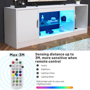148CM LED TV Stand Unit Modern TVs Gaming Entertainment Center with Cabinet