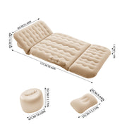 Flocked Camping Airbed Inflatable Mattress Blow Up Air Bed with Pump &Repair Kit