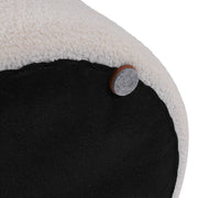 Round Footstool Teddy Dressing Table Stool Vanity Chair for Bedroom Living Room