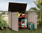 Large Keter Store Garden Lockable Storage Box XL Shed Outside Bike Bin Tools