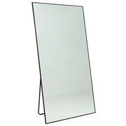 165x60cm Large Rectangular Full Length Mirror Freestanding Black Frame Bedroom