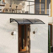 Door Canopy Awning Back Front Window Roof Rain Cover Porch Patio Outdoor Shelter