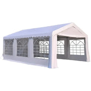 6M X 4M Marquee Heavy Duty Gazebo Garden Wedding Canopy Party Tent Shelter