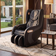 Luxe - Black - Zero Gravity massage chair SL Track 3 auto progs airbag Compact