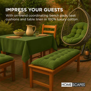 Hanging Egg Chair Cushion for Garden, Outdoor Swing Chair Seat Pad Cushion Round