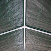 Gazebo PE 3X6M Outdoor Patio Shade Canopy Waterproof 6 Pieces Sidewalls Green