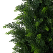 150cm Large Artificial CypressTree Fake Tropical Plant in Pot Indoor Outdoor Dec