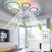 Smart Ceiling Fan with Lights Reversible Dimmable LED Ceiling Light Fan & Remote