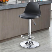 2PCS Bar Stools Adjustable Breakfast Swivel Gas Lift Chair Kitchen Cafe Pub Tool