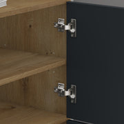 Shoe Storage Cabinet Wooden Shoe Rack Space-saving 3 Units 6 Tiers Many Colors