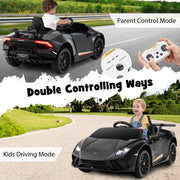 Lamborghini Kids Ride-on Car 12V Battery Powered Electric Vehicle-Black