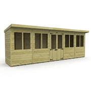 Total Sheds Pent Summer House Various Sizes Pressure Treated UK Manufactured
