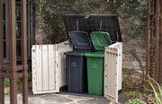 Large Keter Store Garden Lockable Storage Box XL Shed Outside Bike Bin Tools