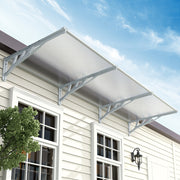 Door Canopy Window Awning Rain Shelter Front Back Porch Outdoor Patio Roof Cover