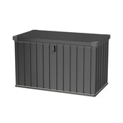 ExtraLarge Storage Cabinet 400L Garden Chest Box Tool Shed Patio Container W/KEY