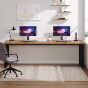 180cm Long Computer Desk 2 Person Desk Workstation Study Desk for Home Office