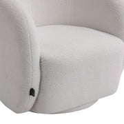 Oversized Large Teddy Swivel Armchair Tub Chair Boucle Upholstered Single Sofa