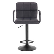 WOLTU 2X Bar Stools Chairs Breakfast Stools Kitchen PU Leather Adjustable Swivel