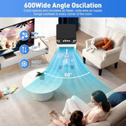 4L Portable Air Cooler Humidifier 65W with 3 Fan Speed, 3 Modes, 2 Ice Pack