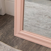 Full Length Pale Pink Leaner & Wall Mirror - 47cm x 142cm