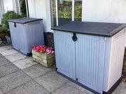 Large Keter MIDI Store 4x3 FT Garden 880L Storage Box Shed Outside Bike Bin Tool