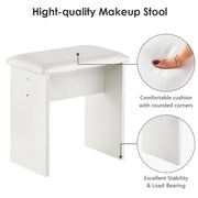 Dressing Table With Led Mirror Drawers Stool Set Makeup Desk Vanity Table Lights